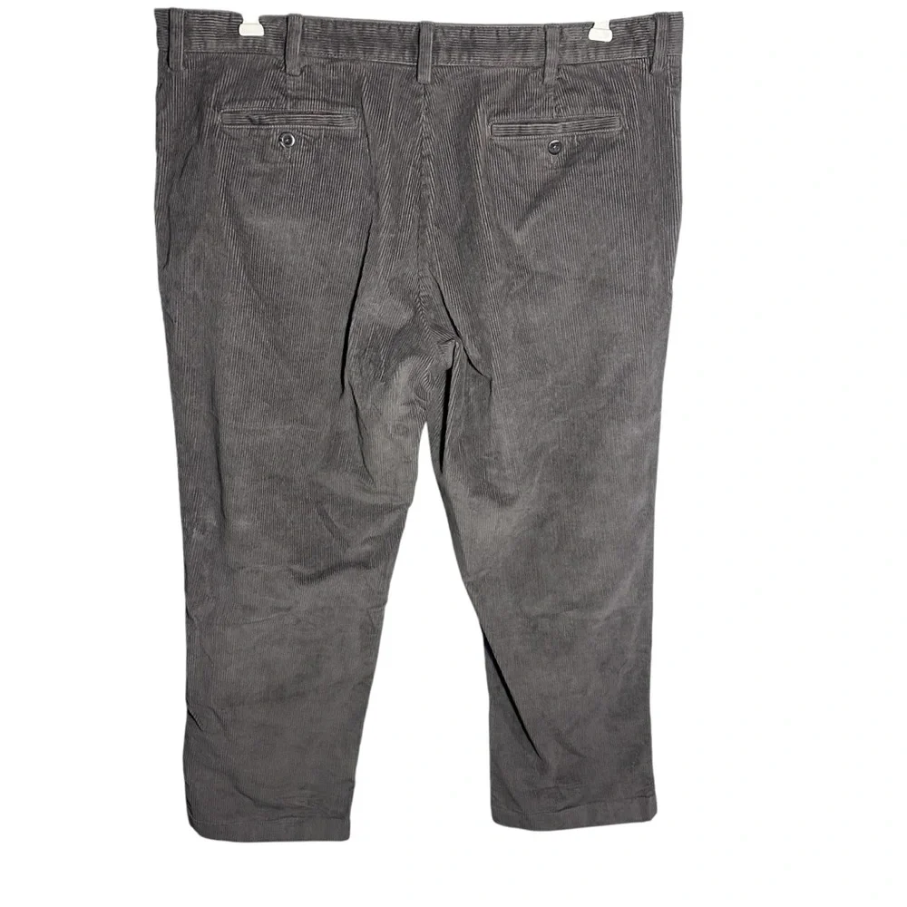 L.L. Bean grey corduroy Classic Fit pants men’s 42 x 30